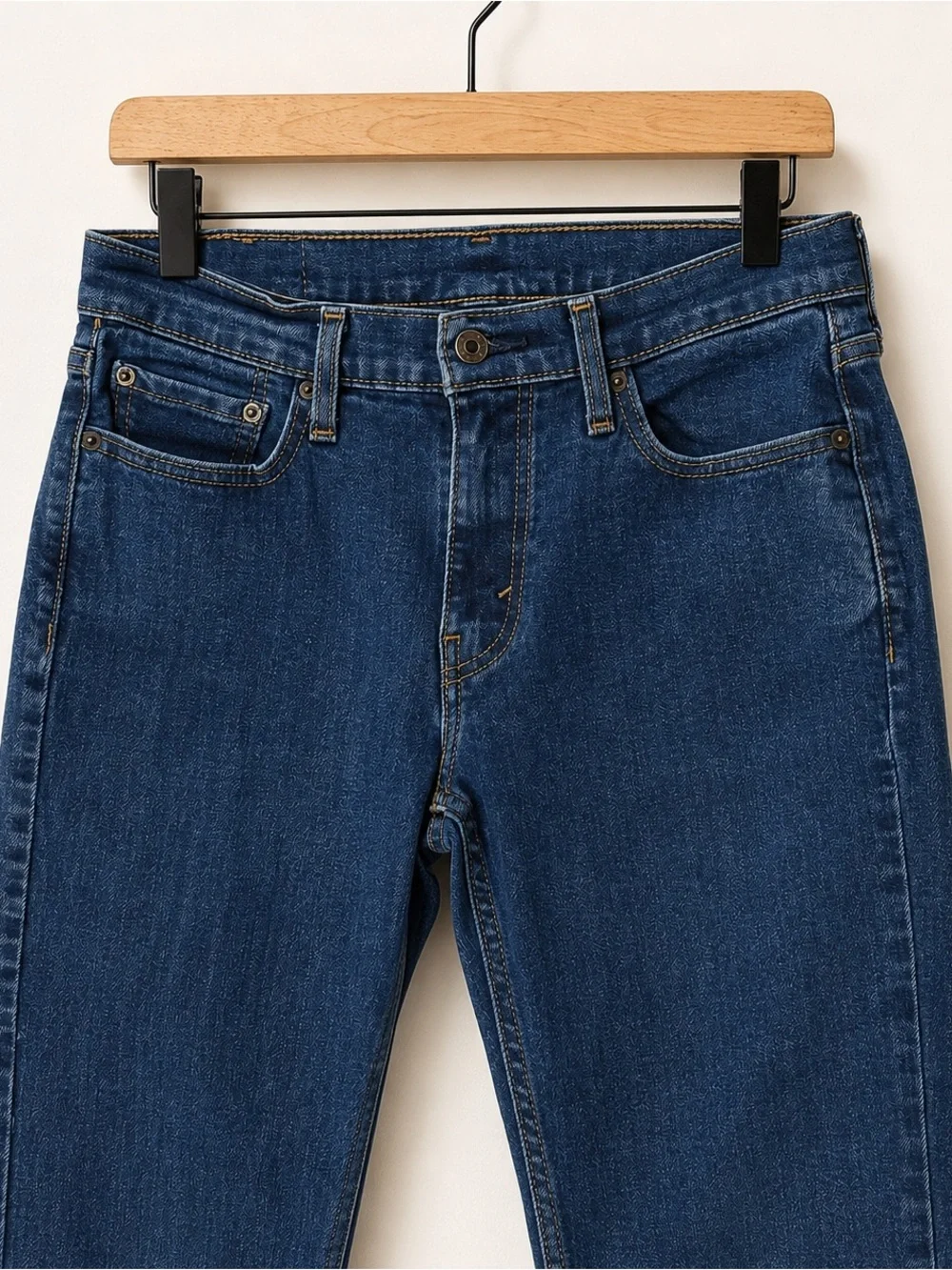 Levi’s‎ 514 Straight Fit Stretch Jeans Mens Medium Wash Denim 30x30
